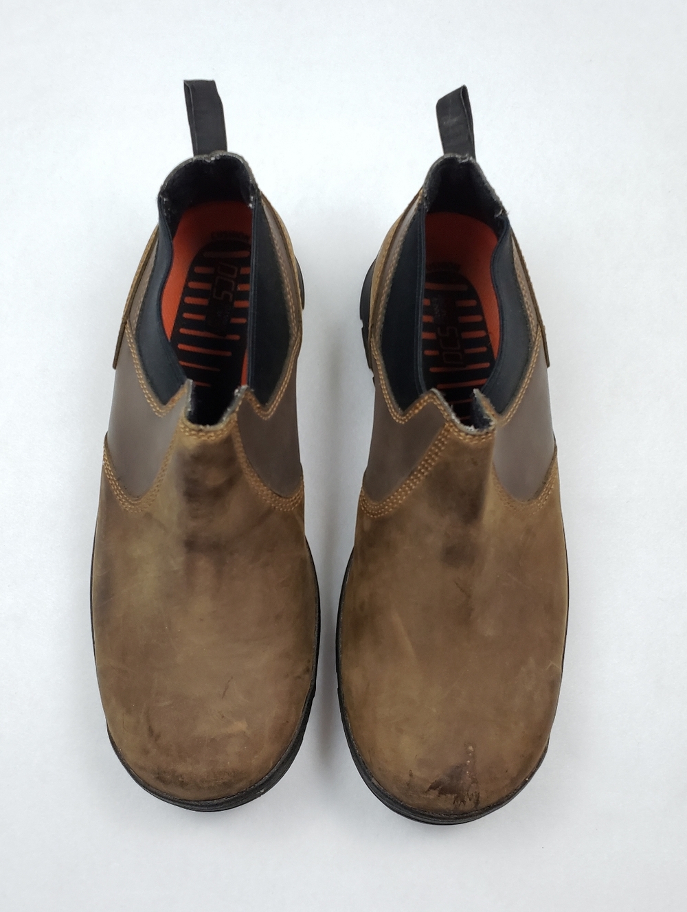 Danner Romeo 3 Boots Mens Size 11.5 Brown Leather Slip On Ankle Work 12441 - Picture 2 of 9